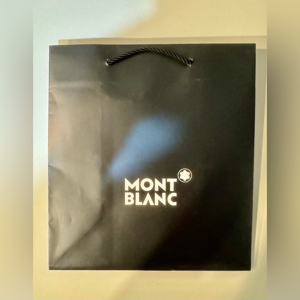 Montblanc Elegant Black Gift Bag_New